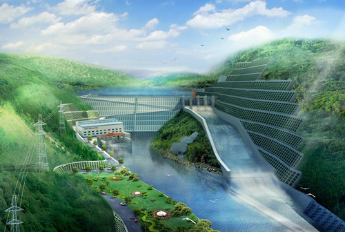 大英老挝南塔河1号水电站项目